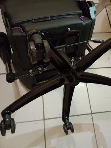 Cadeira Gamer Pichau Mancer TYR Purple Edition - Foto 3