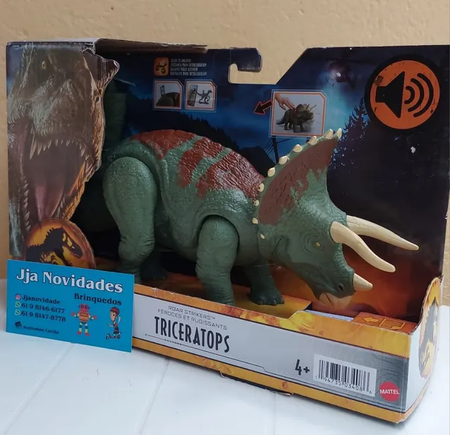 Quebra Cabeça 3D T-Rex Vs Triceratops Jurassic World 150 Peças