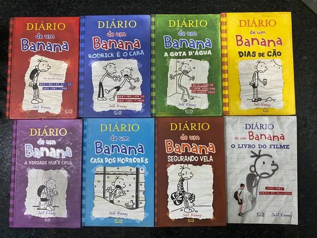 Kit Livros Diário de um Banana (1-7) + Livro do filme + 3 filmes grátis -  Livros e revistas - Centro, Bonfim 1266125644