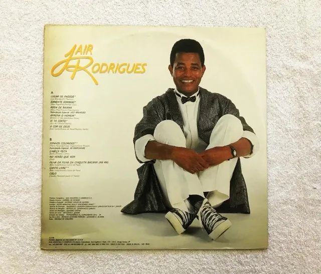 Disco de Vinil Jair Rodrigues - Lp 1987 - Foto 2