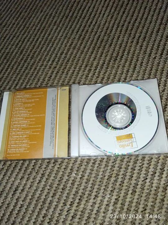 CD Emílio Santiago - Pérolas  - Foto 4