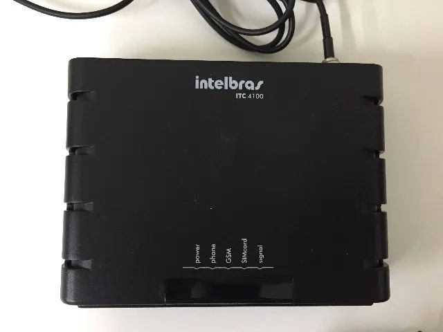 Interface celular Intelbras ITC 4100 quad band - Use Chip em telefone convencional - Foto 3