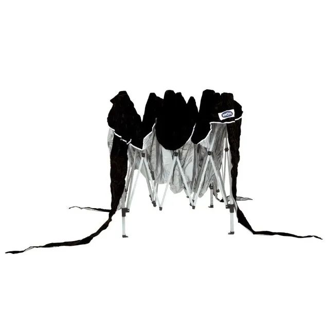 Tenda Gazebo X-Flex Oxford Preto 3m x 3m - Foto 3