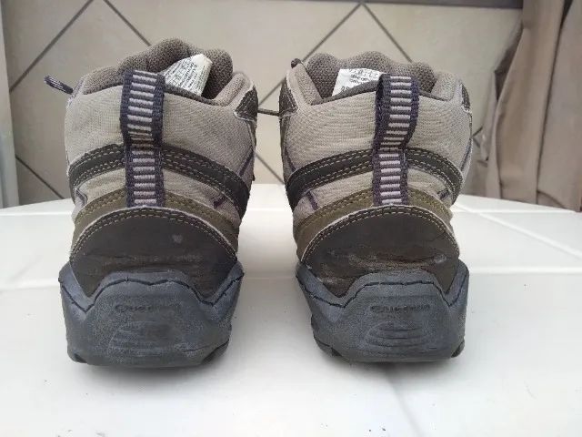 Bota Trilha Masculina Quechua Forclaz 500 39/40 (Usado) - Foto 3