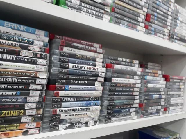 Jogos de ps3 para venda e troca a partir de 10