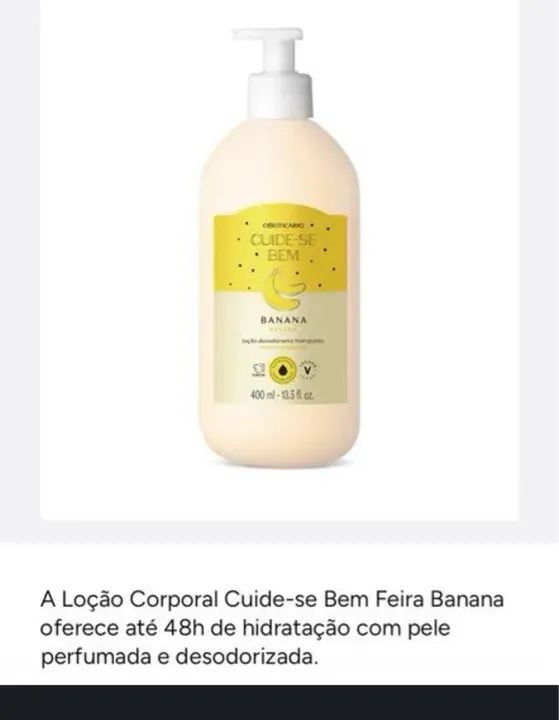 Banana loção 