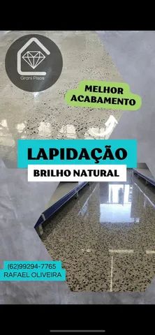 Granitina, lapidação, polimento e fulget