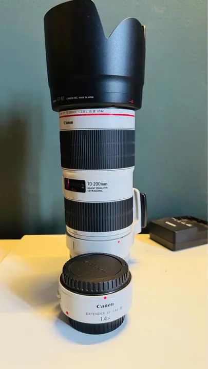 Lente Canon 70-200mm f/2.8L III USM - Foto 5