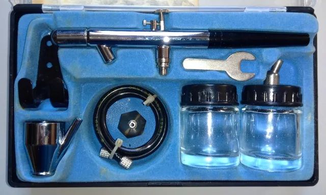 Aerógrafo Dupla Ação Bico 0.35mm - Arprex - Alfa 1 Cummins - Foto 2