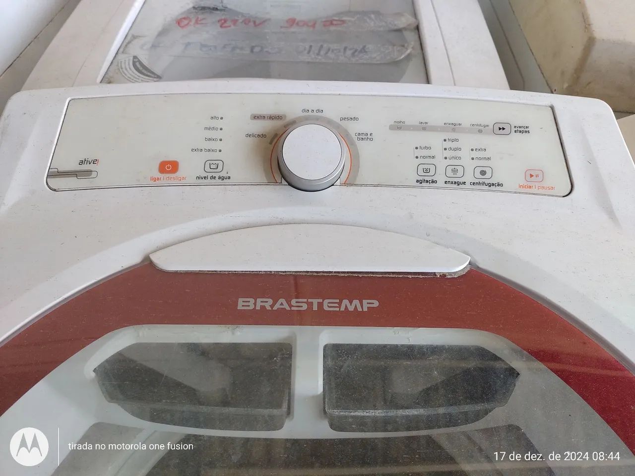 LAVADORA BRASTEMP ATIVE 11KLS 220V