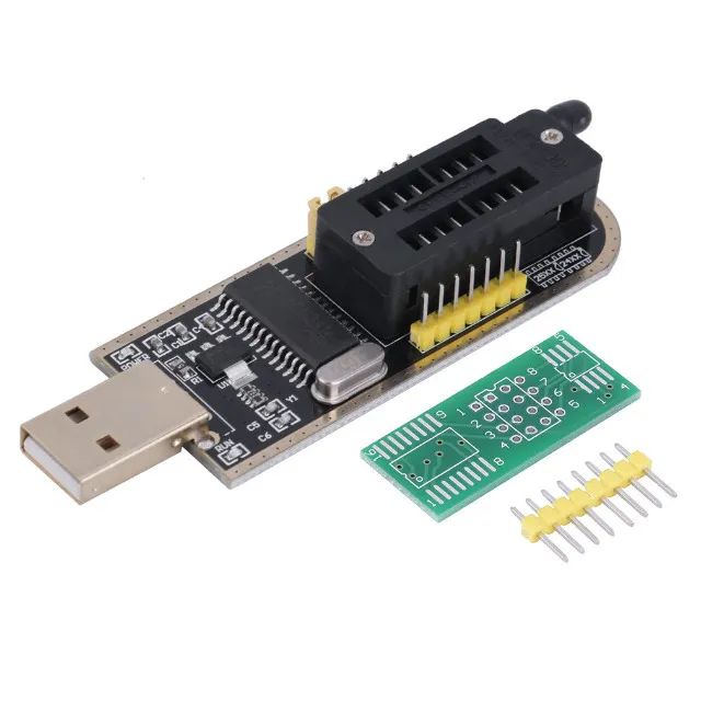 Gravador Usb Flash Eprom Bios Spi Ch341a CH341 24xx 
