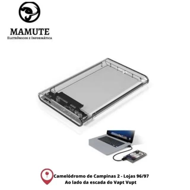 Case Transparente Usb 3.0 Hd 2.5 Externo