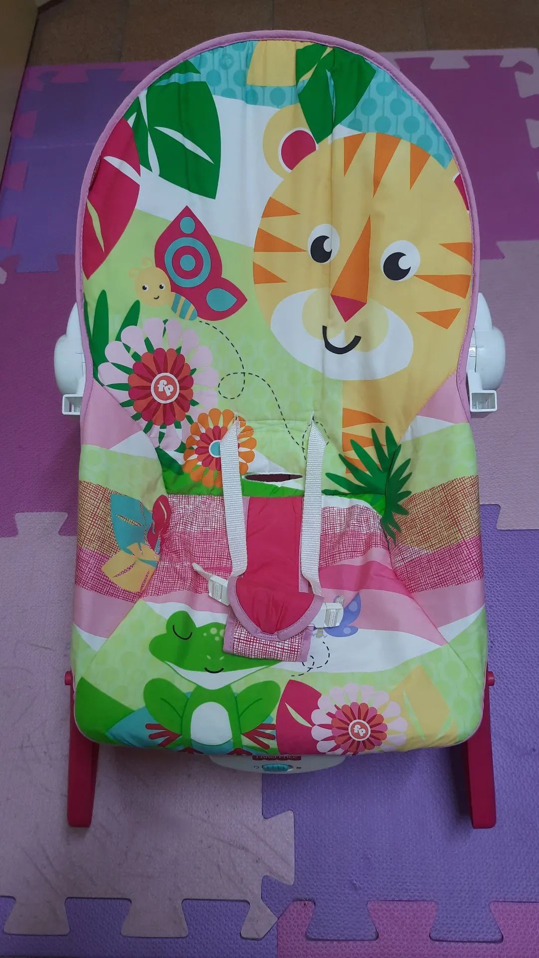 Cadeirinha de Bebê Fisher-Price - Divertida e Confortável Menina