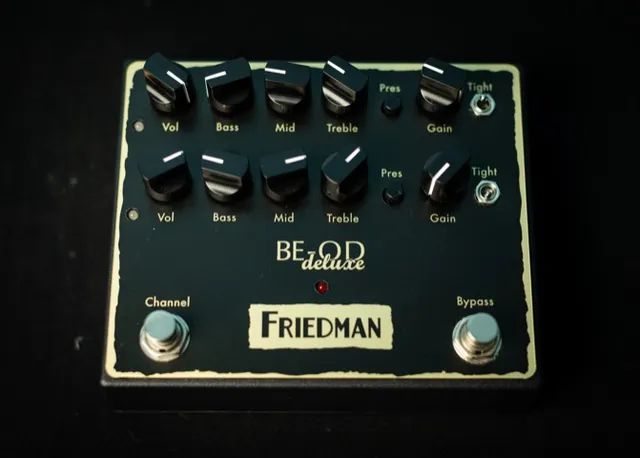 Pedal Friedman BE-OD Deluxe Overdrive (N Boss MXR Dunlop Cry Baby