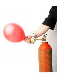 Cilindro de gás hélio com regulador e manômetro - Foto 4