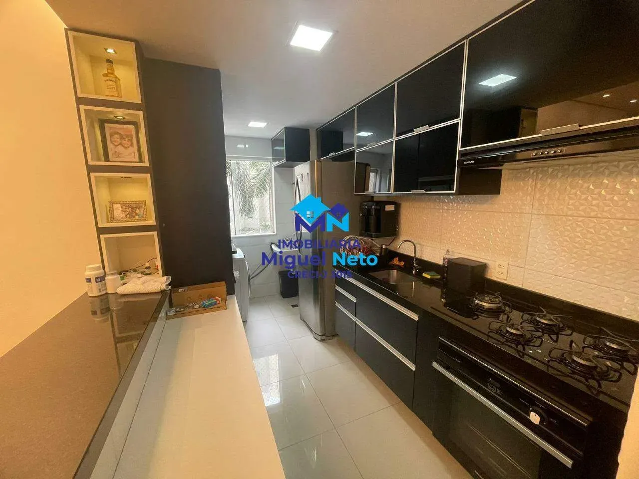 Apartamento de 74m² com mobília refinada no Residencial Brisas do Madeira