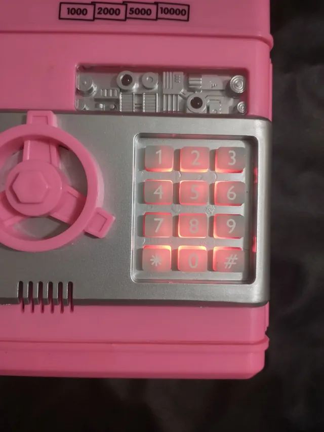 Cofre digital botas e moedas com sons música e senha  - Foto 3