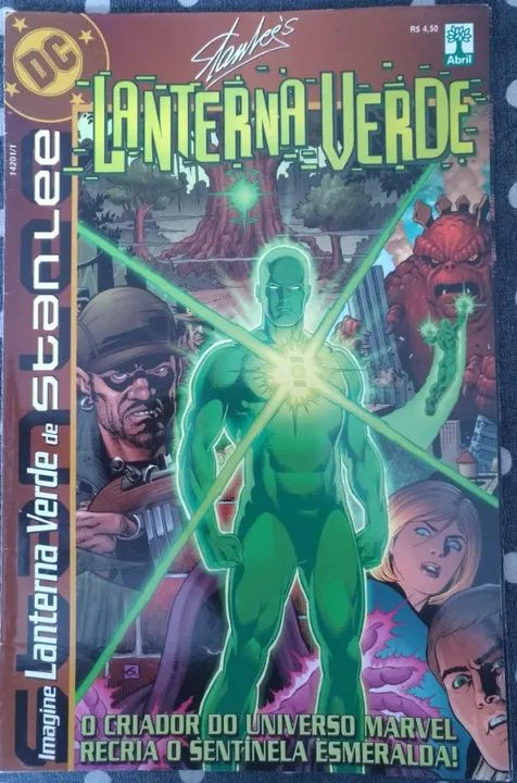 HQ Lanterna Verde de Stan Lee,em perfeito estado de conservação! - Foto 2