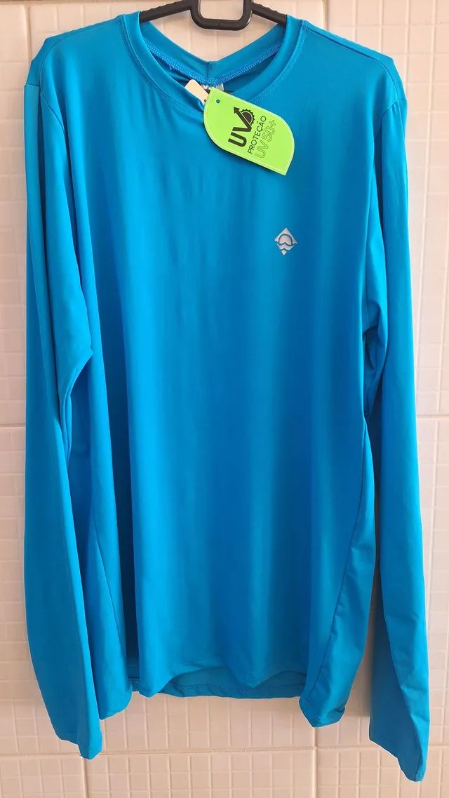 Camisa UV promoção solar poliamida 