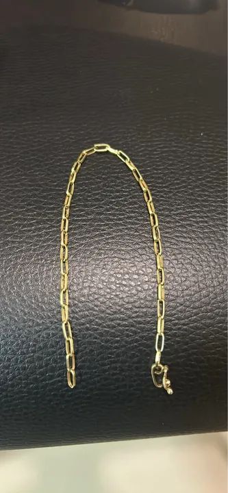 Pulseira MACIÇA de ouro 18k - 9g - Foto 4