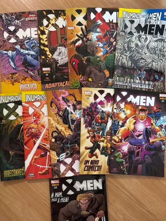 Revistas X Men Marvel