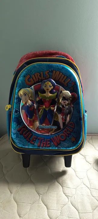 Mochila Infantil Meninas com rodinhas 