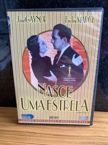 DVD "Nasce uma estrela" com Janet Gaynor e Fredric March 91937)