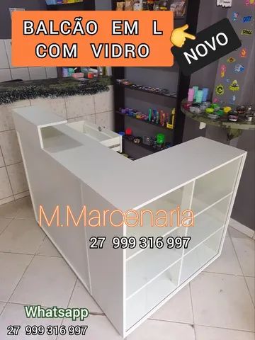 BALCÃO  EM  L  GRANDE  NOVO