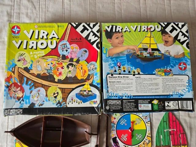 Jogo Tabuleiro Vira Virou Cartoon Network - leia o anuncio - Foto 5