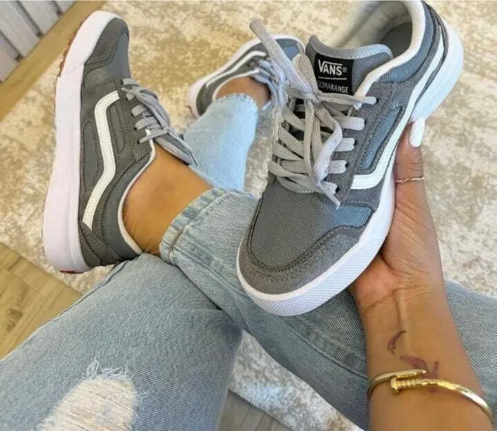 Tênis Vans - Novo - Cinza - Feminino