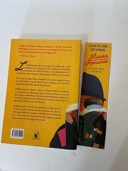 Livro Missão Romance - Clube do livro dos homens  - Foto 2