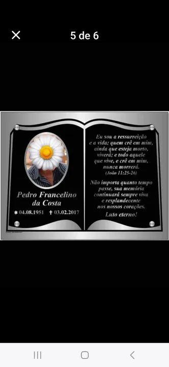 Placas de túmulos  - Foto 4