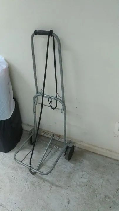 Carrinho de mão dobrável, usado, bom estado. E outros. - Foto 2