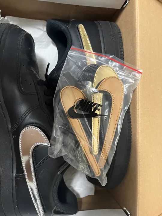 Nike Airforce 1 Swoosh Pack (Aceito Troca em Pokemon) - Foto 5