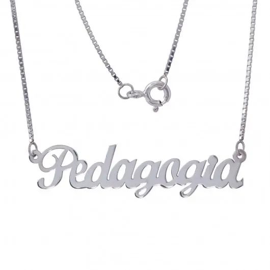 Colar personalizado nome em prata925 - Foto 4