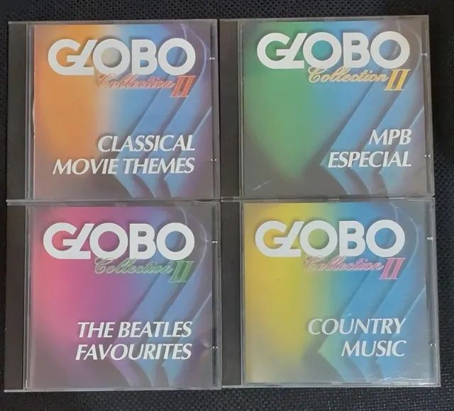 CDs combo Globo Collection II - 4 CDs 