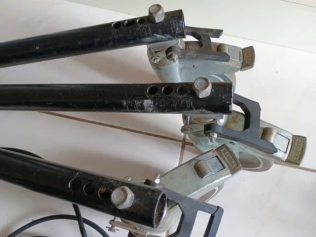 Dolly tripé para Gruas ou câmeras 150kg profissional  - Foto 2