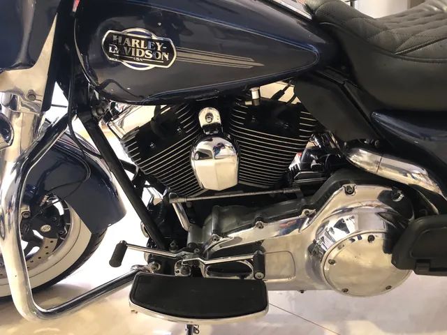 Raríssima HD azul pearl 2008 ultra Glide  - Foto 8