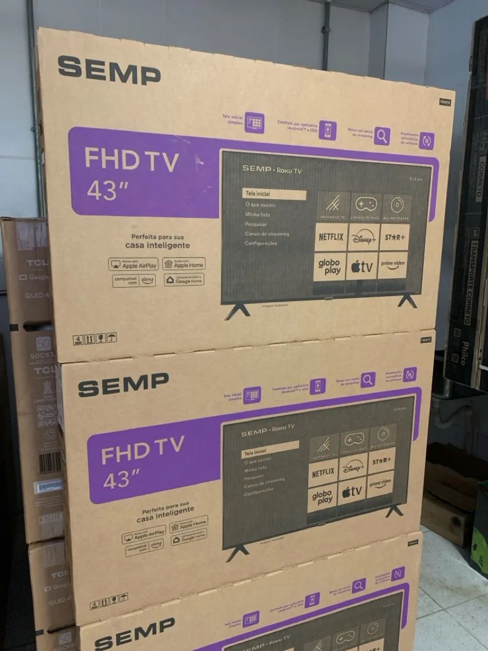 TV Semp 43 polegadas FHD Smart - Foto 2