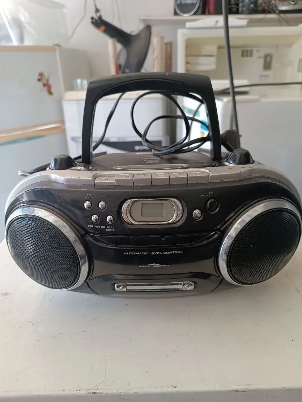 Som portátil Hyundai MP3 CD tudo ok  - Foto 2