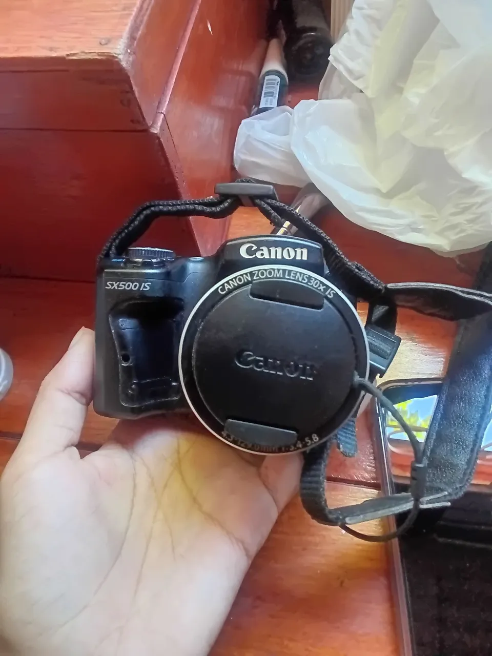 Câmera Digital Canon SX500 IS - Zoom 30x LEIA A DESCRIÇÃO