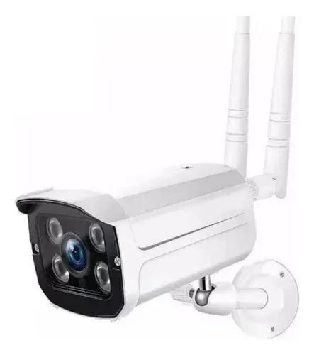 Câmera De Segurança Ip Wifi Externa 2 Antenas A Prova D'água - Foto 3
