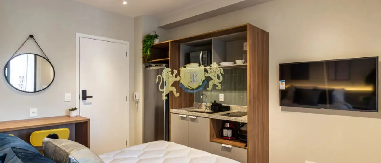 Flat com 1 quarto para venda na Vila Mariana - Klabin Paulista Studios