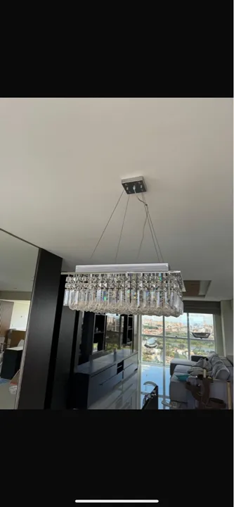 Lustre Pendente Cristal