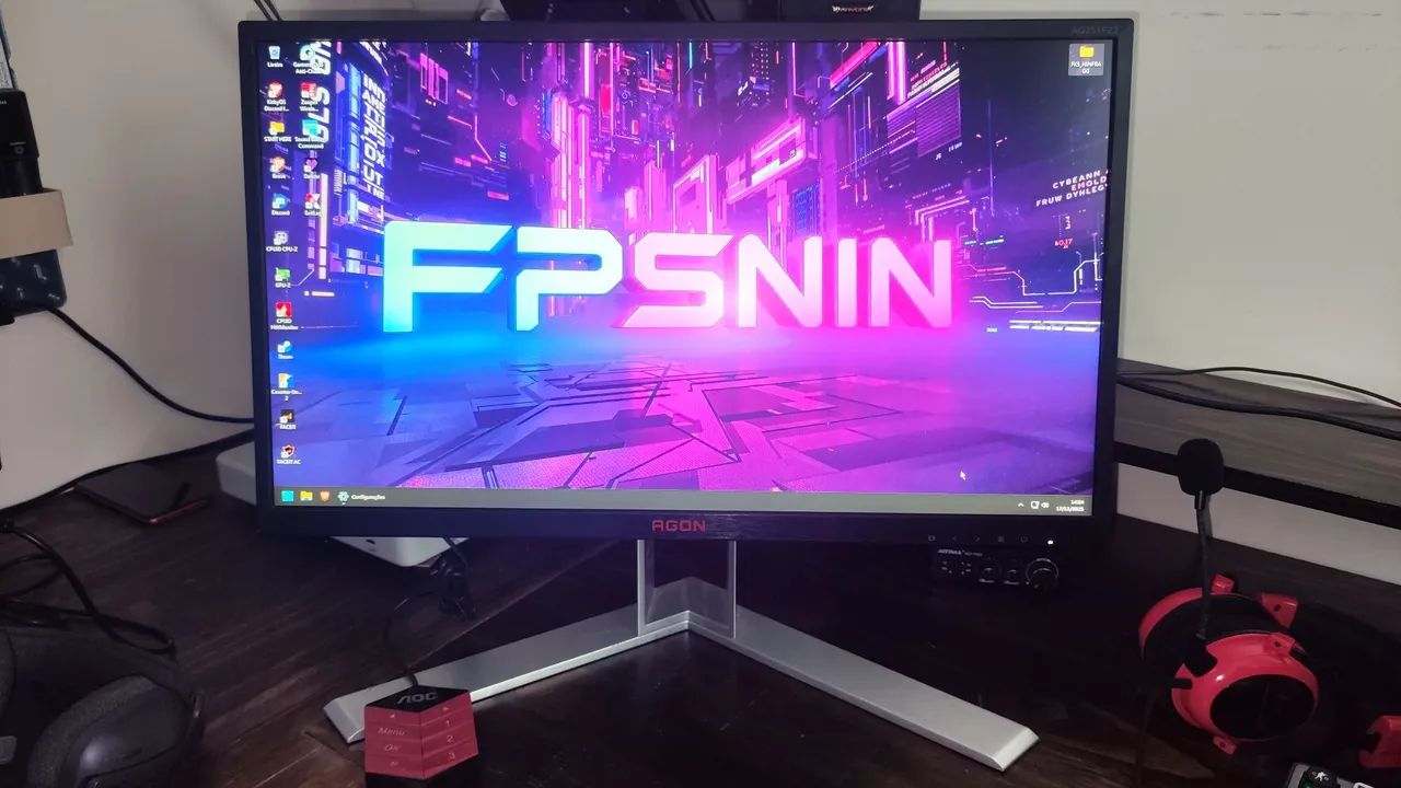 Monitor Gamer Monitor AOC Agon 240hz 0,5ms AG251FZ2 - Monitores
