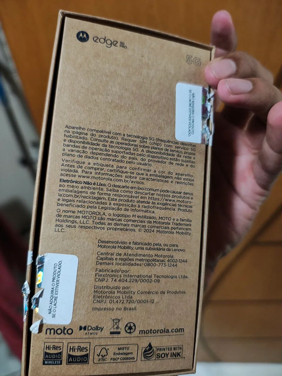 Moto Edge 50 pro 256 e 12 de ram - Foto 4