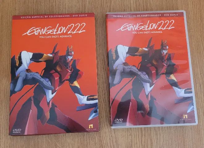  DVD DUPLO EVangelion 1.11 Você (não) está só +DVD DUPLO Evangelion 2.22 You can (not)  - Foto 5