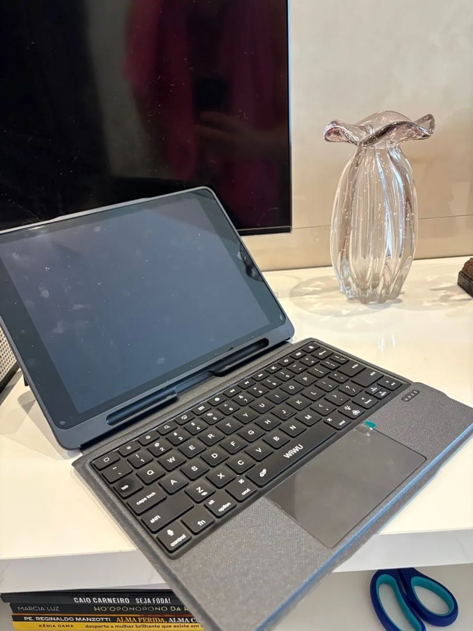 iPad 9 + Case Teclado ( 20 dias de uso ) Zero - Foto 2
