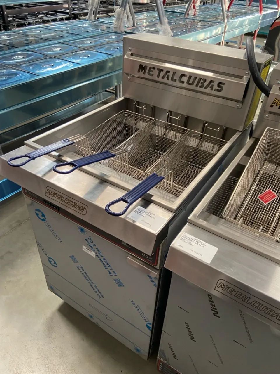 FAO-3C TRIF FRITADOR ÁGUA ÓLEO ELÉTRICO - METALCUBAS  - Foto 5