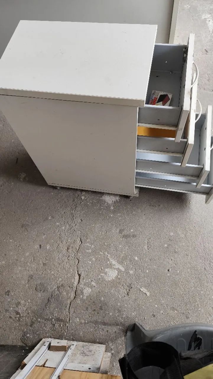 Mesa e gaveteiro para escritório em MDF (25mm) Oportunidade de deixar seu escritório lindo - Foto 5